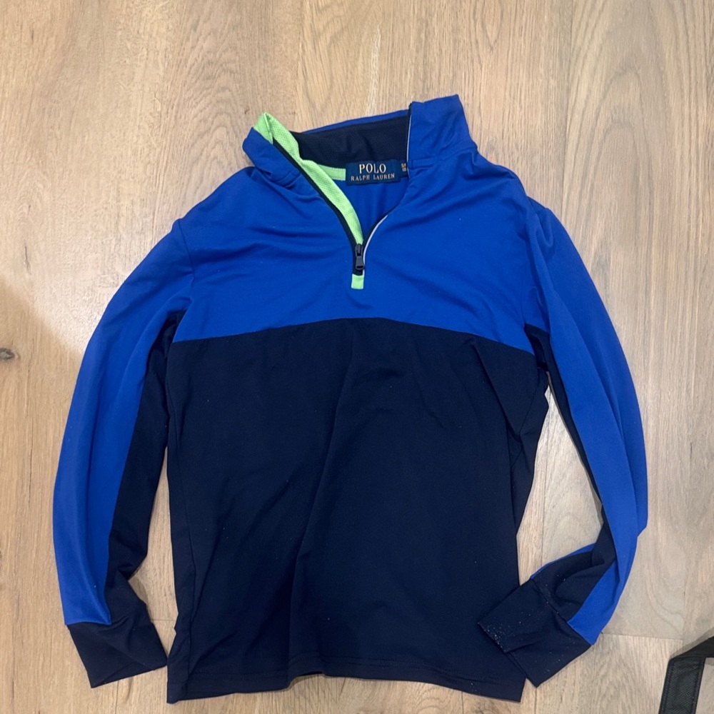 Polo by Ralph Lauren Blue and Black Kids Sweater